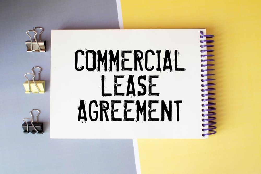 Contract between a landlord and a business property tenants.