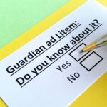 One person is answering question about guardian ad Litem