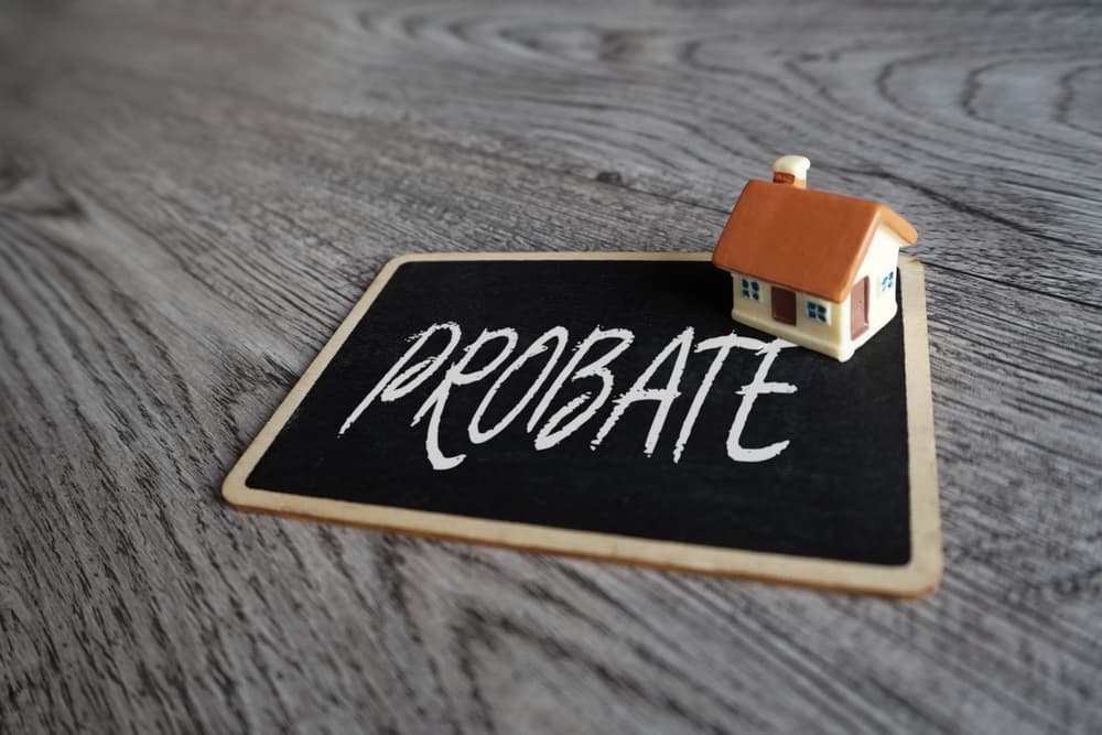 Text PROBATE. Property and law concept